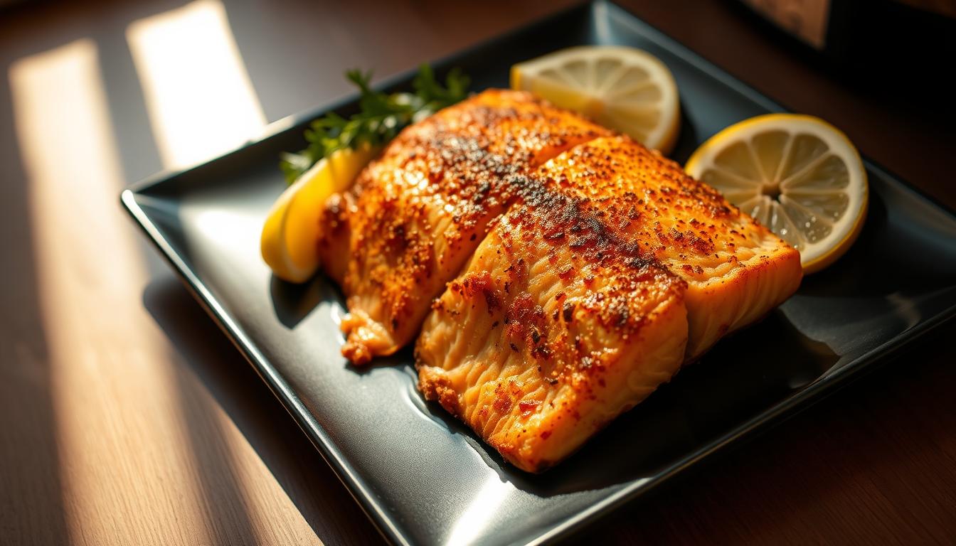 air fryer frozen salmon