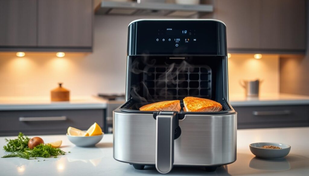 cooking frozen salmon in air fryer